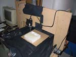 Mill cutting 3D range image in foam